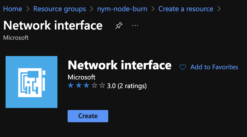 Network interface